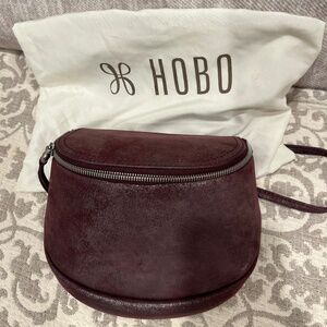 HOBO Purple Metallic Crossbody Bag